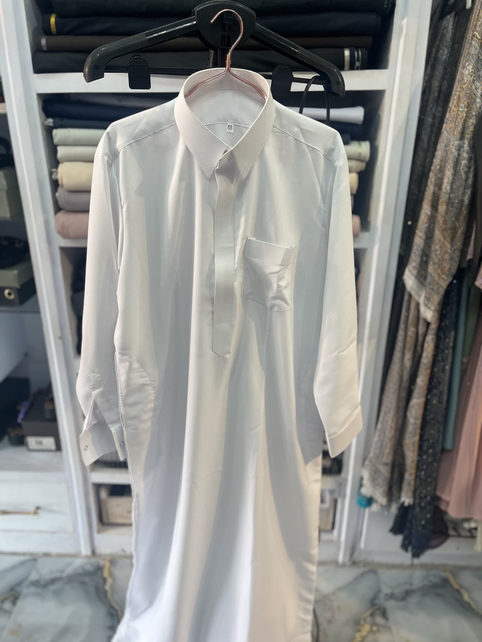 Classic White Thobe