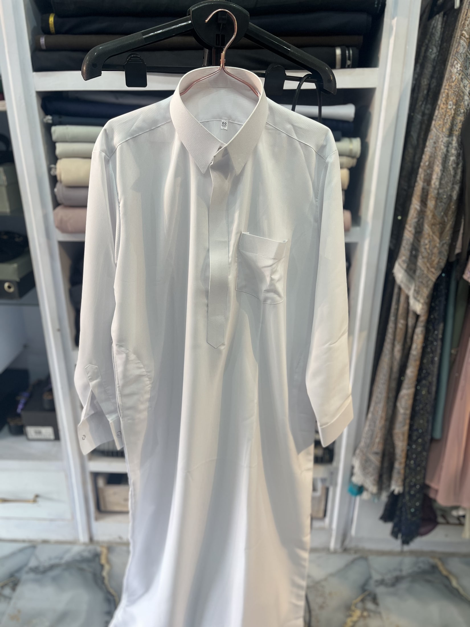 Classic White Thobe