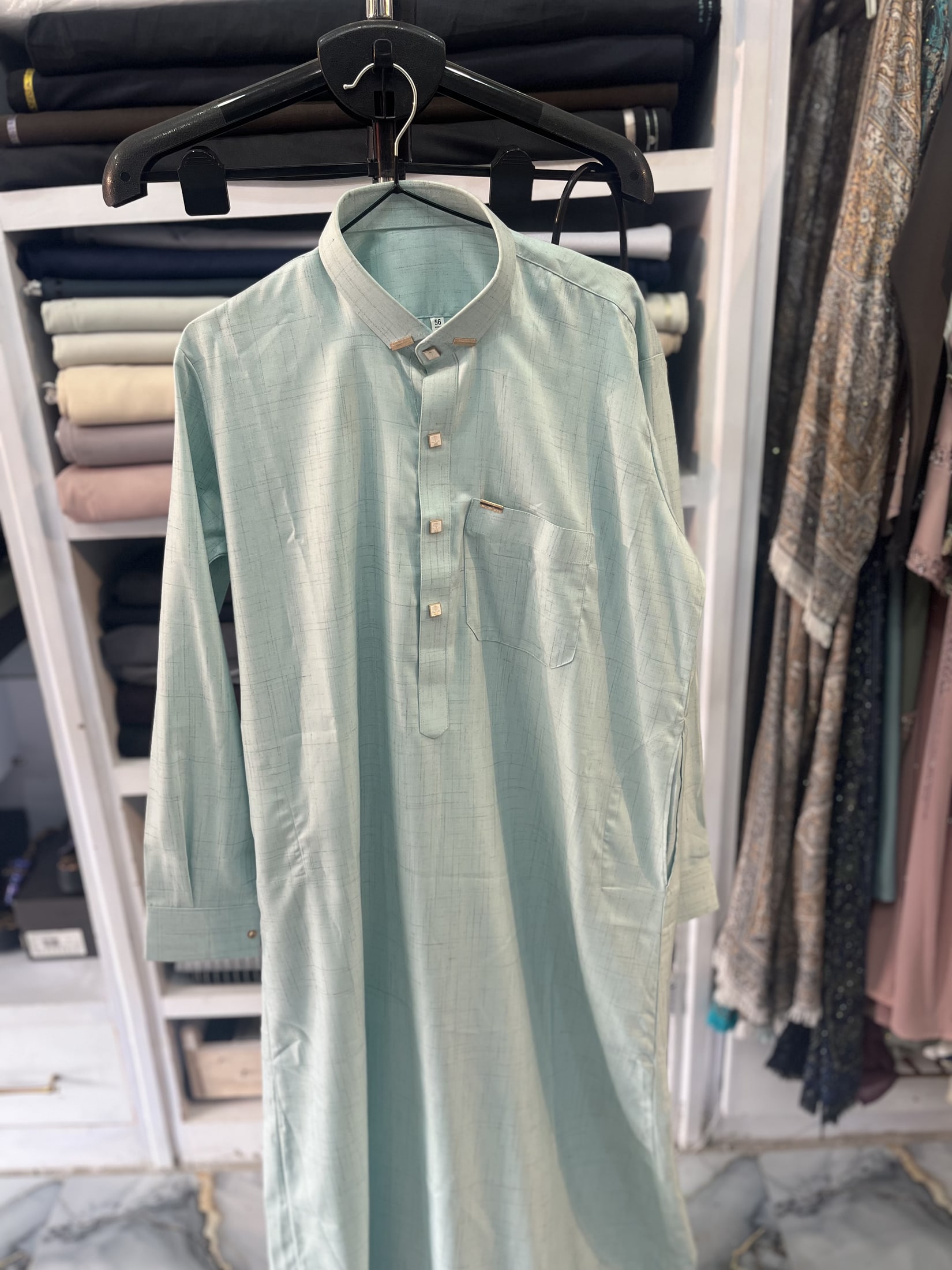 Mint Green Thobe