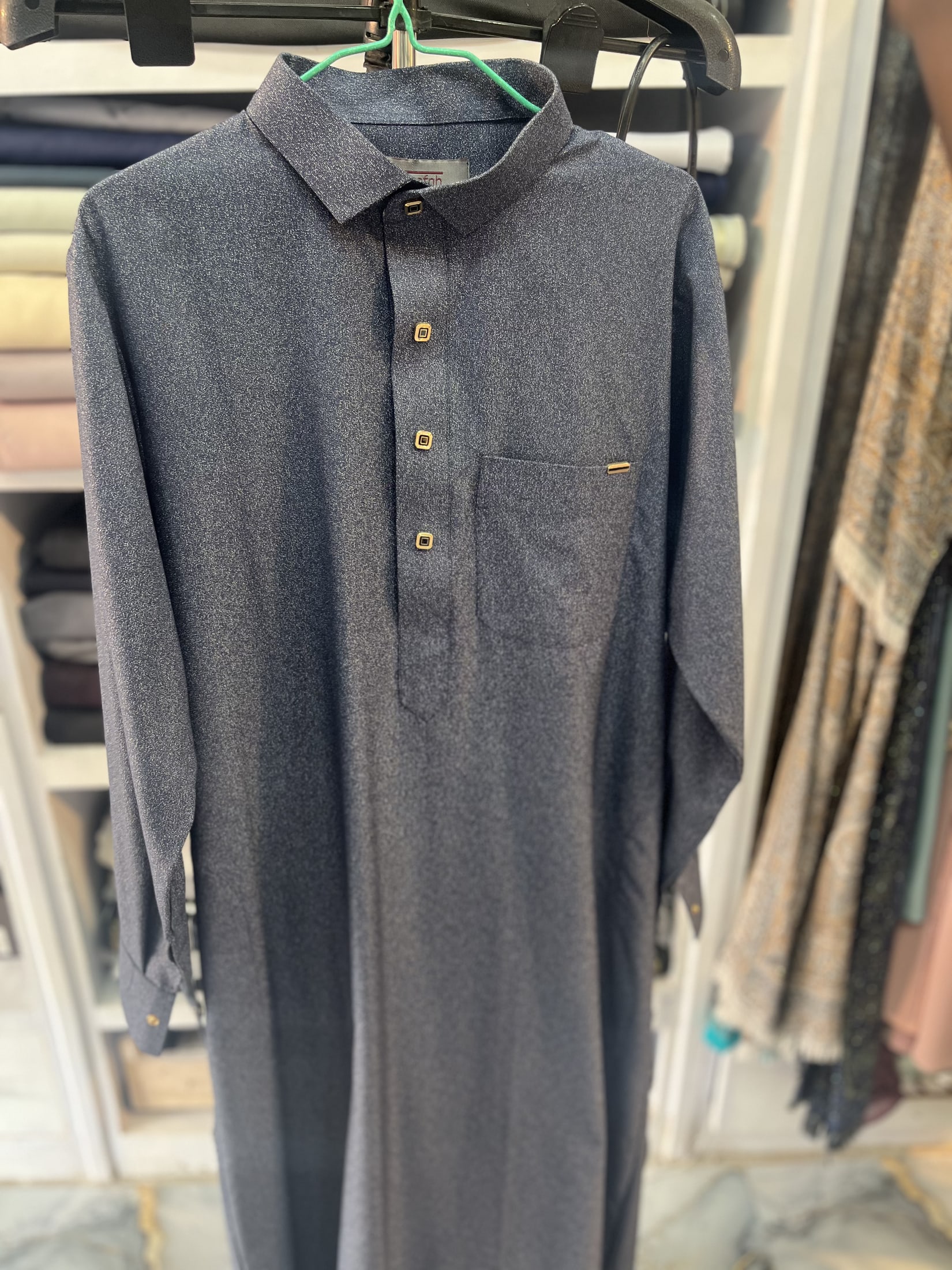Silver Grey Thobe