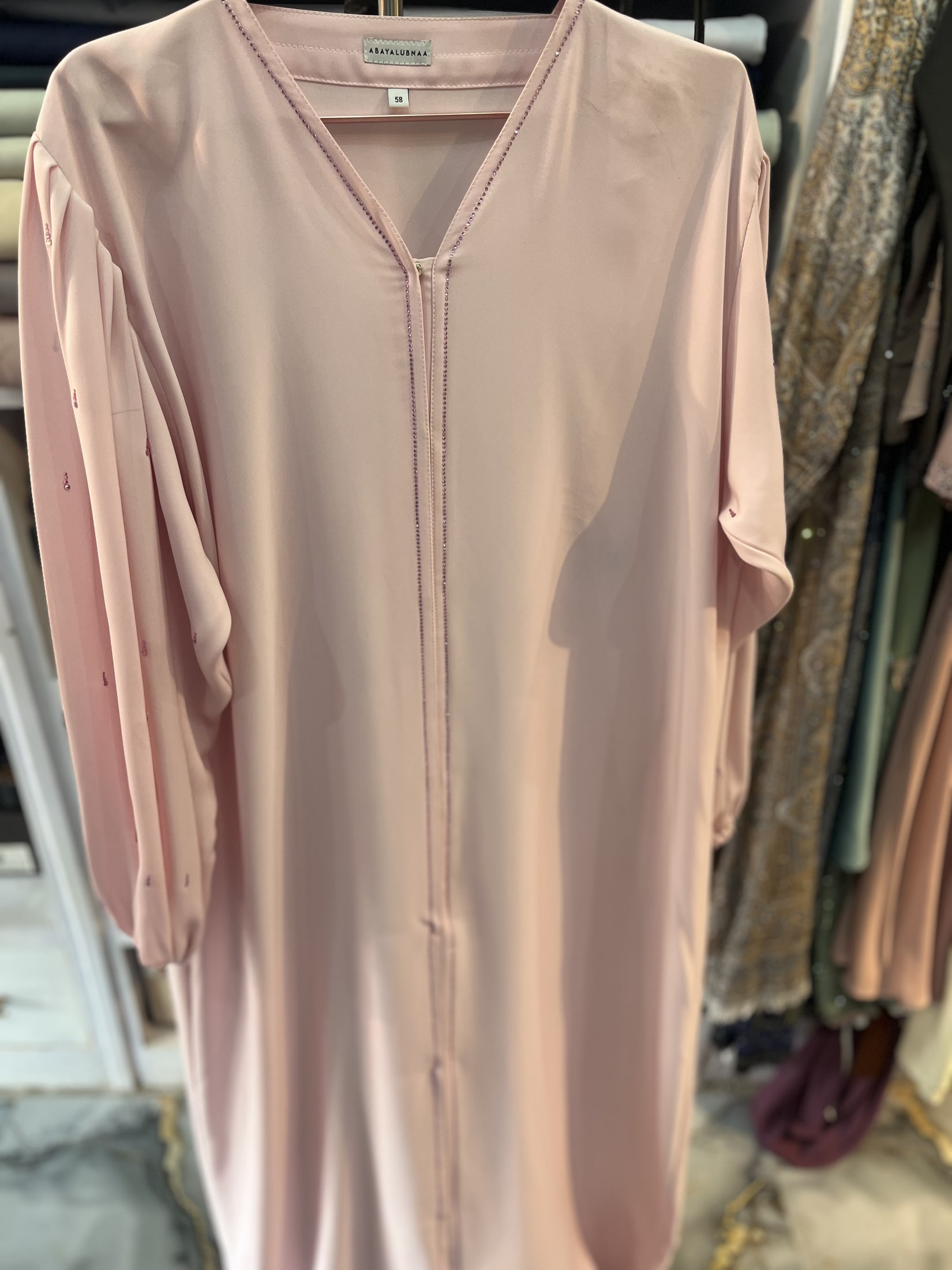 Blush Pink Abaya